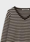[MADE] Budri Stripe V-Neck Knit