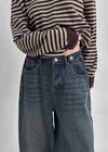 [MADE] Bold Big Pocket Wide Denim Pants