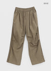 (UNISEX) Nuadi Line Parachute Wide Pants
