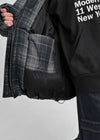 [MADE] Kandima Hooded Check Puffer Jacket (8oz)