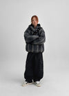 [MADE] Kandima Hooded Check Puffer Jacket (8oz)