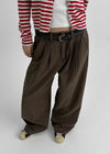 [MADE] Verve Two-Tuck Fleece Cotton Pants