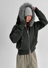 [MADE] Exive Fur Hooded Zip-up