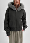 [MADE] Exive Fur Hooded Zip-up