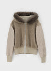 [MADE] Exive Fur Hooded Zip-up