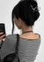 Kyos Silver Ribbon Hair Clip