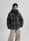 Heavy nut Wool Long Muffler