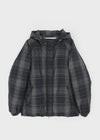 [MADE] Kandima Hooded Check Puffer Jacket (8oz)