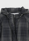 [MADE] Kandima Hooded Check Puffer Jacket (8oz)