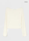 [MADE] Dentu Batwing Boat Neck Long Sleeve T-shirt