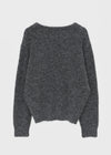 [MADE] Foaming Loose Fit V-Neck Wool Knit