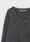 [MADE] Foaming Loose Fit V-Neck Wool Knit