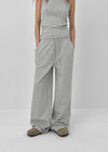[MADE] Vient Fleece-lined Wide Banding Pants