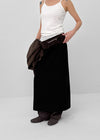 [MADE] Vivie Woolen Long Skirt (Wool 50%)