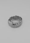 Cruper Texture Silver Ring Bracelet