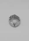 Cruper Texture Silver Ring Bracelet