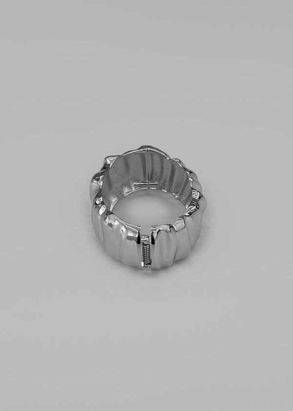 Cruper Texture Silver Ring Bracelet – BLACKUP
