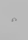 (SILVER 925) Vintub Mini Ball Ear Cuff