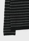 [MADE] Belhar Boatneck Striped Wool Knit
