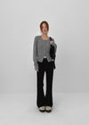 Python Slim Bootcut Denim Pants