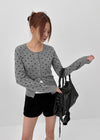 [MADE] Fusilli Dot Knit Cardigan