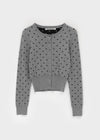 [MADE] Fusilli Dot Knit Cardigan