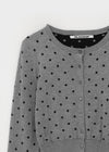 [MADE] Fusilli Dot Knit Cardigan