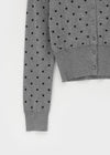 [MADE] Fusilli Dot Knit Cardigan