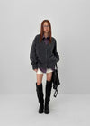 Lambton Suede Buckle Long Boots