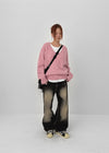 Kelant Washed Wide Denim Pants