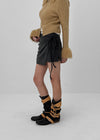 Moherne Banding Mini Wrap Skirt Pants