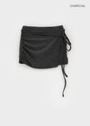 Moherne Banding Mini Wrap Skirt Pants