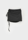 Moherne Banding Mini Wrap Skirt Pants