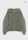 [MADE] Petty Washed Quilted Hooded Zip-Up (2 oz)