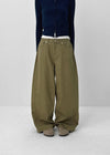 [MADE] Nutty Back Pocket Wide Cotton Pants