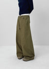 [MADE] Nutty Back Pocket Wide Cotton Pants