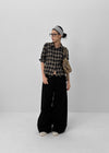 [MADE] Nutty Back Pocket Wide Cotton Pants