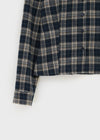 [MADE] Popori Fleece Check Shirt