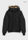 [MADE] Nunil Fur Trimming Hooded Jumper