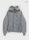 [MADE] Nunil Fur Trimming Hooded Jumper