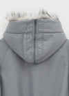 [MADE] Nunil Fur Trimming Hooded Jumper