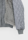 [MADE] Nunil Fur Trimming Hooded Jumper