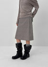 Herun Slouchy Buckle Leather Long Boots
