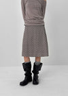 Herun Slouchy Buckle Leather Long Boots