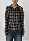 [MADE] Popori Fleece Check Shirt