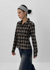 [MADE] Popori Fleece Check Shirt