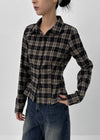 [MADE] Popori Fleece Check Shirt