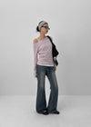 [MADE] Push Wool Boat Neck Long Sleeve T-Shirt