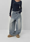 Kilo Balloon Wide Denim Pants