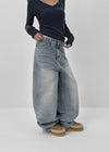 Kilo Balloon Wide Denim Pants